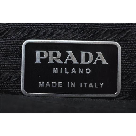 Auth Prada Nylon Tessuto Plastic Hand #74256P13B - Picture 8 of 15